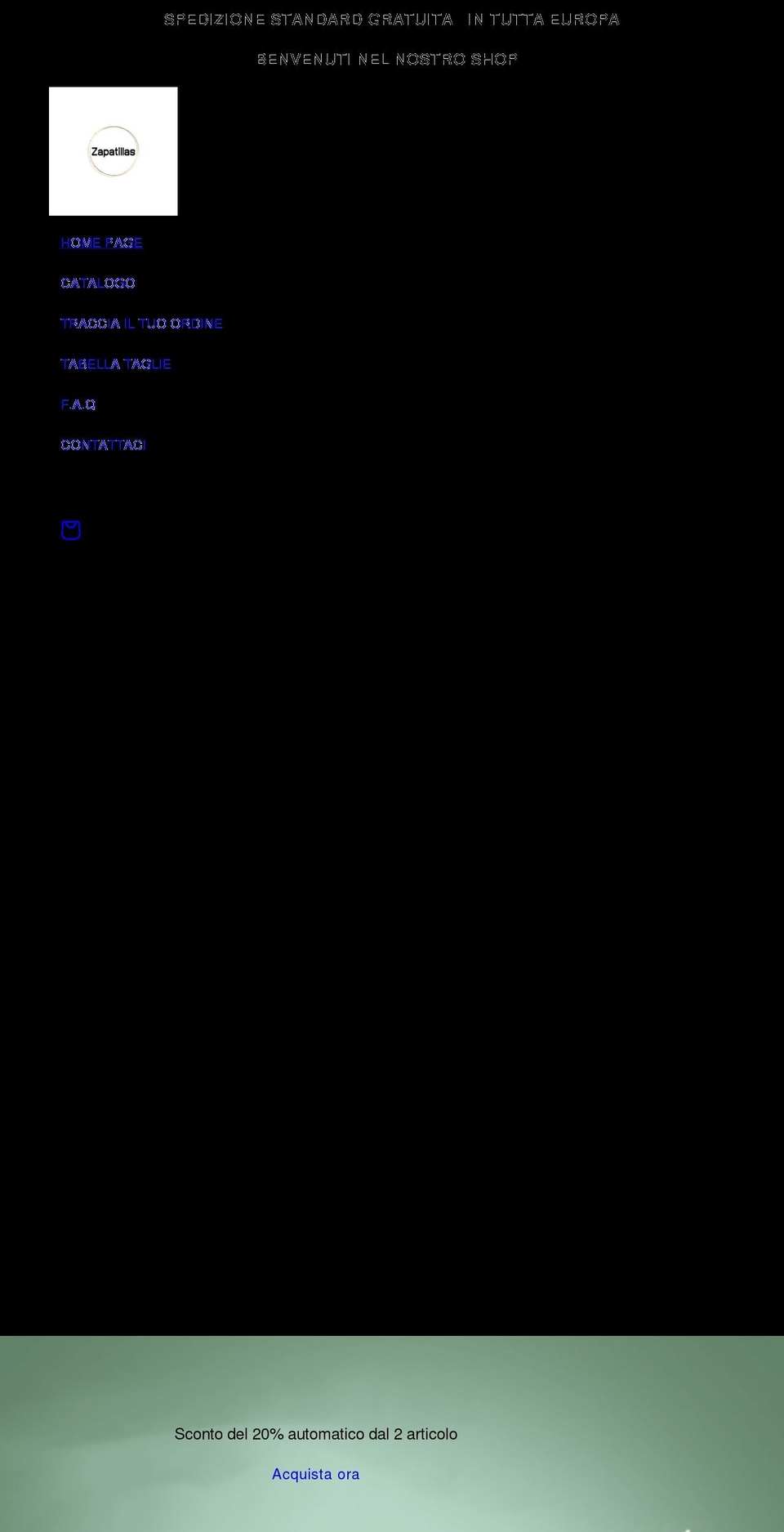 shopzapatillas.com shopify website screenshot