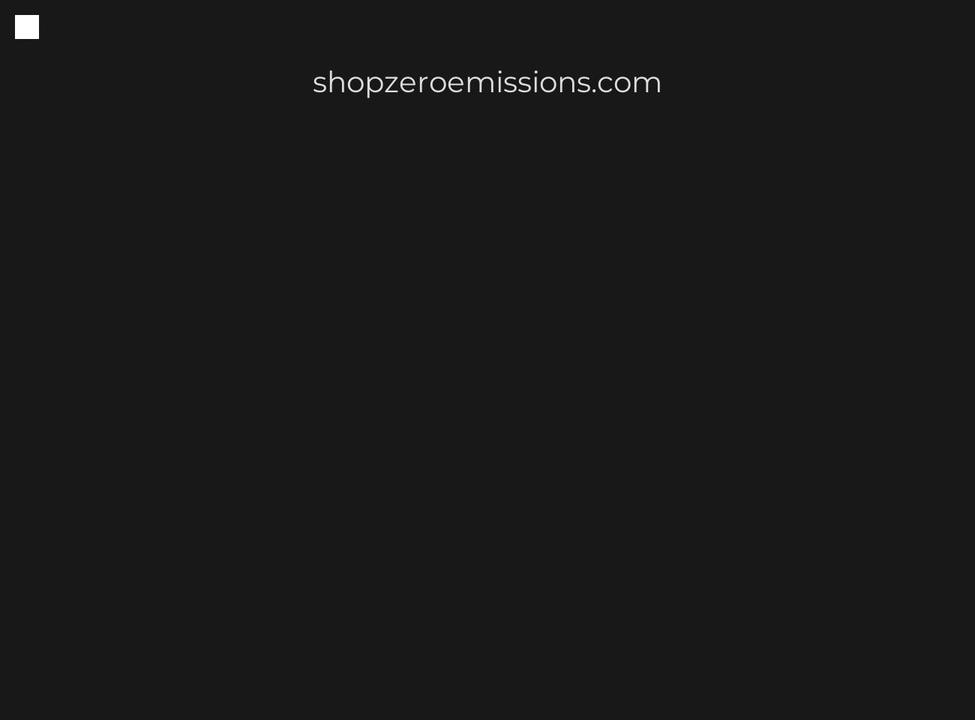 shopzeroemissions.com — Shopify storefront screenshot