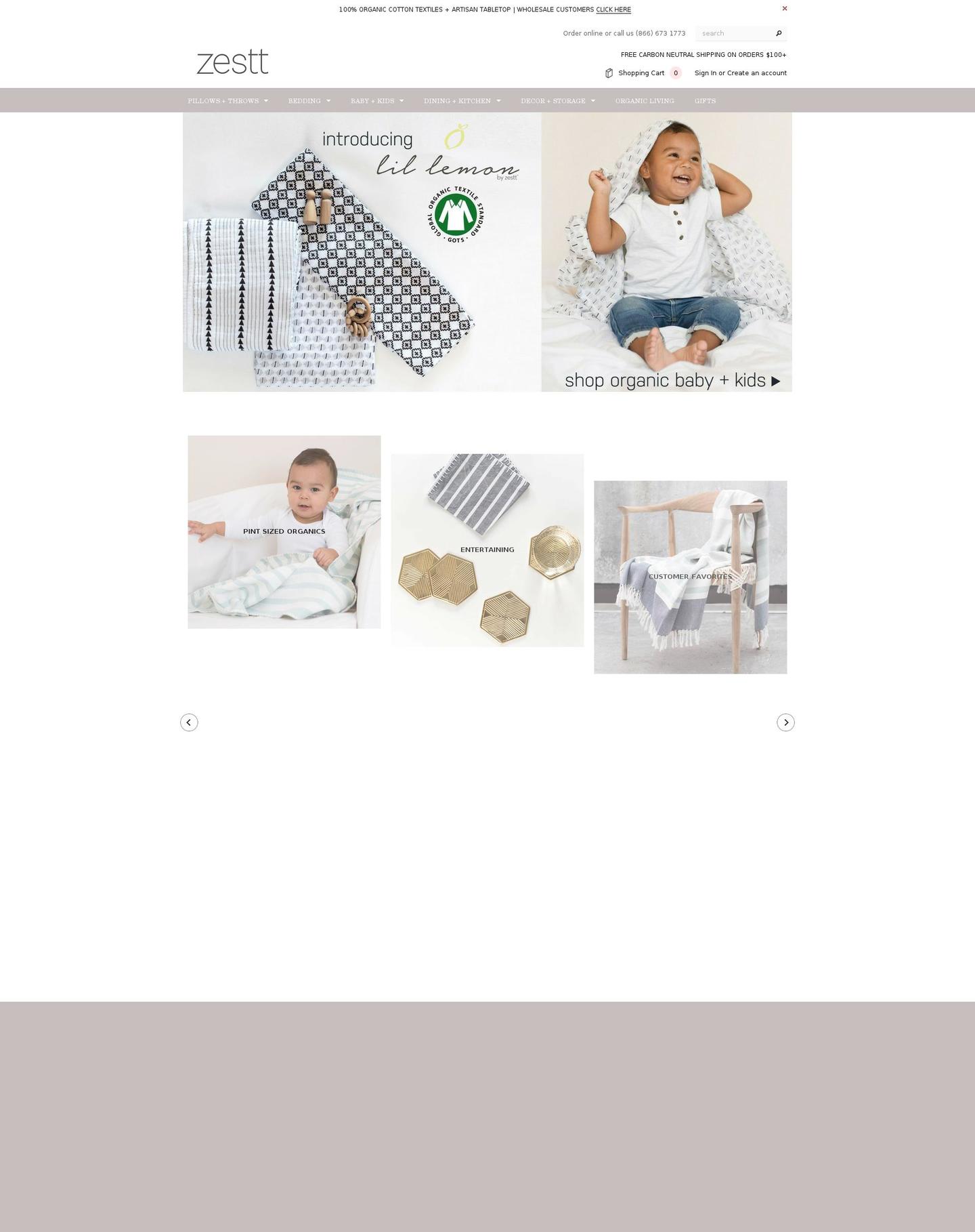 shopzestt.com shopify website screenshot