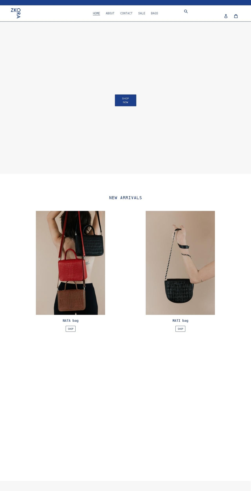 shopzkora.com shopify website screenshot