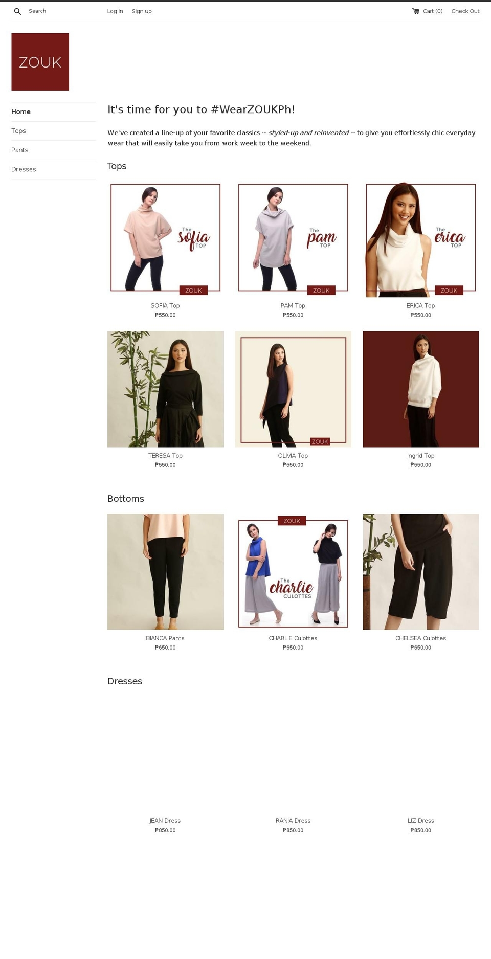 shopzouk.com — Shopify storefront screenshot