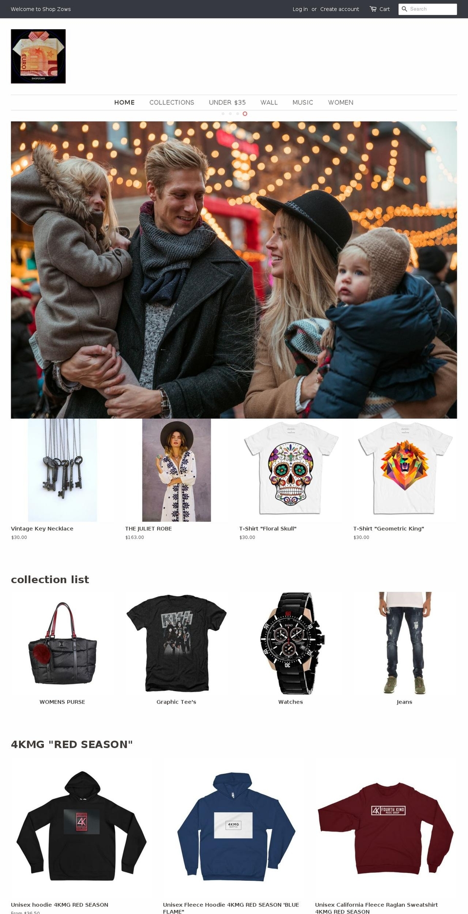 shopzows.com — Shopify storefront screenshot