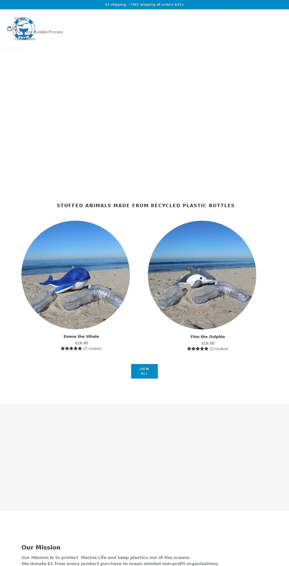 shore-buddies.com shopify website screenshot