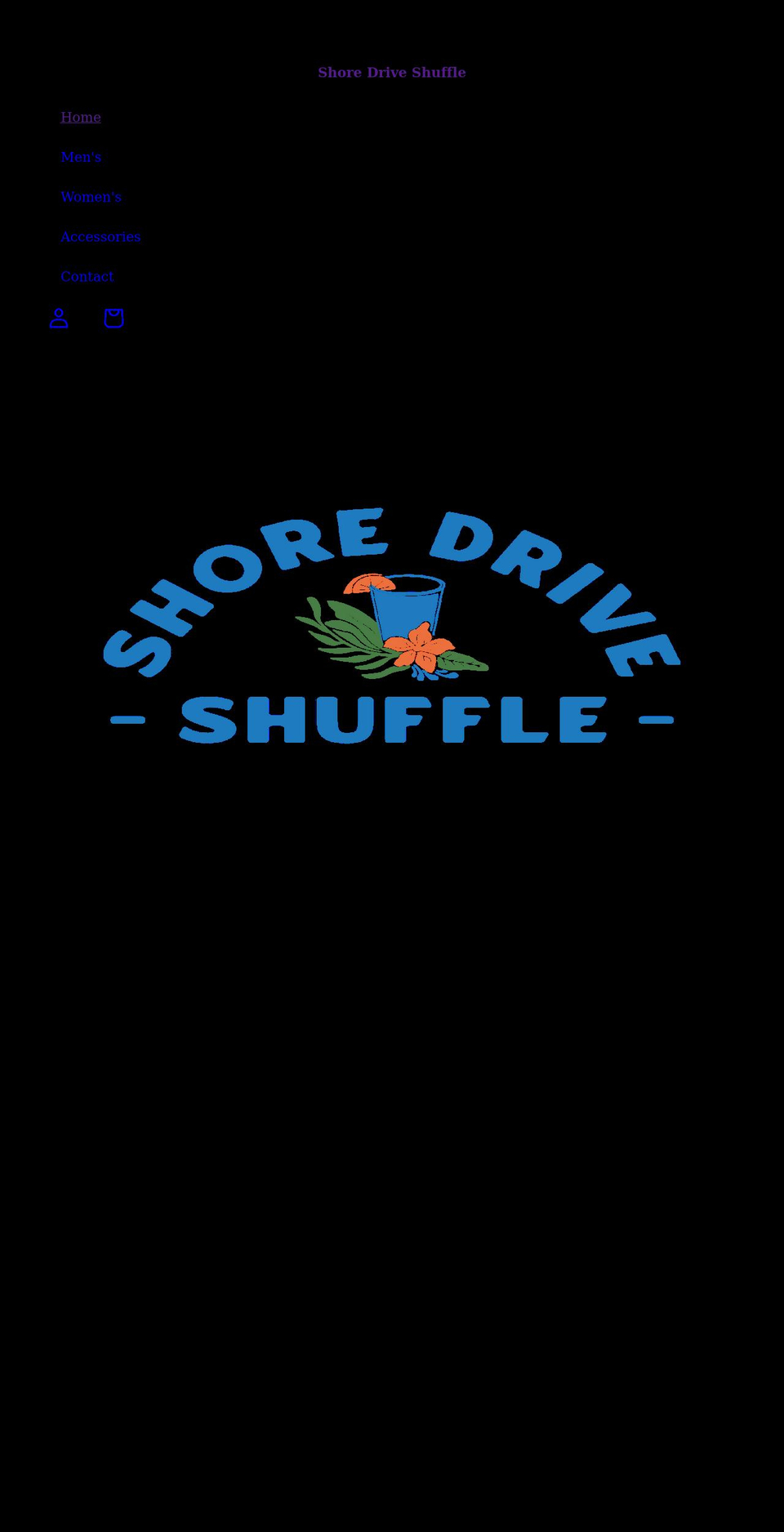 shoredriveshuffle.com shopify website screenshot