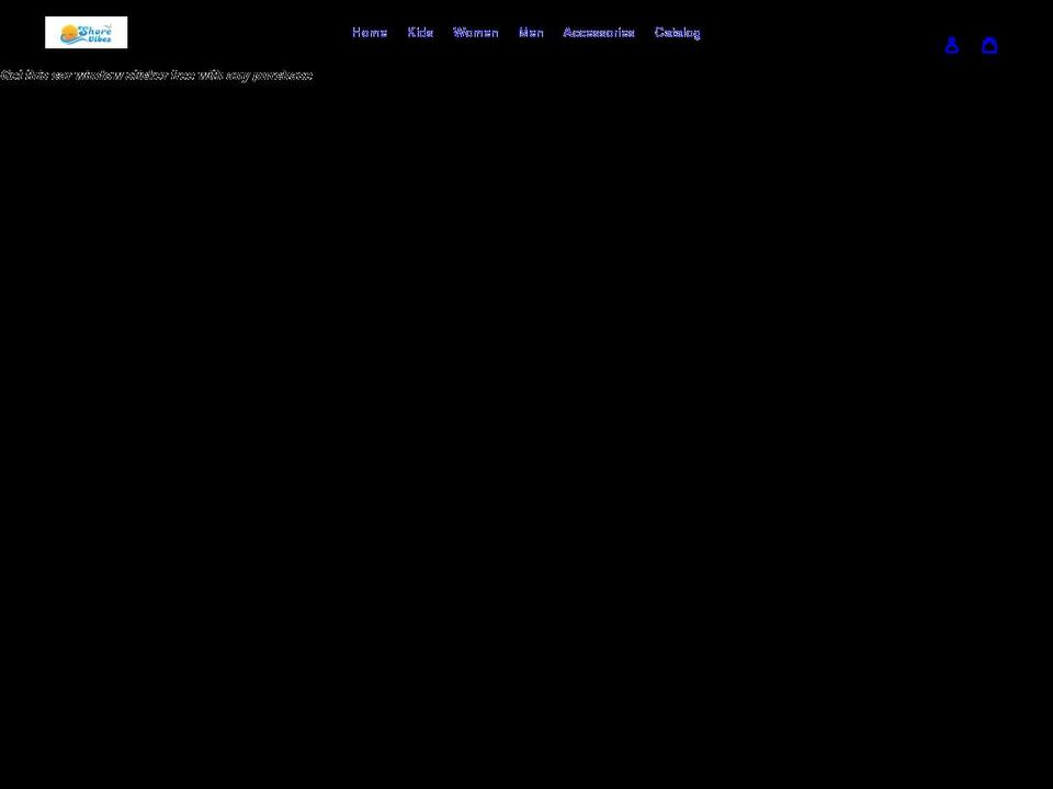 shorevibes.com shopify website screenshot