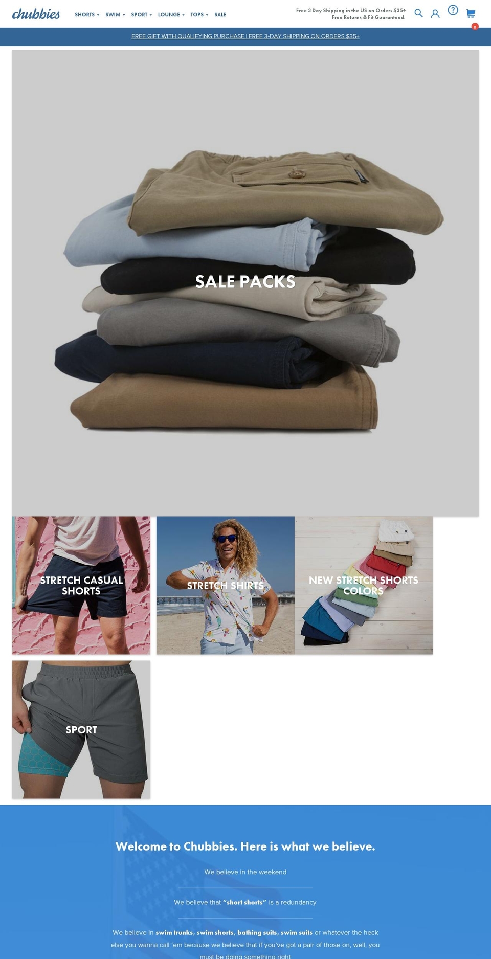 shorts.tips shopify website screenshot