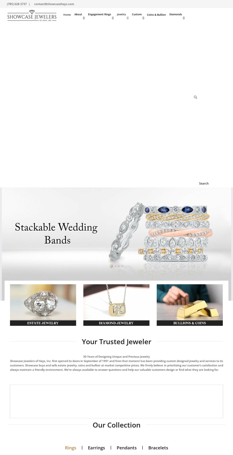 showcasehays.com shopify website screenshot