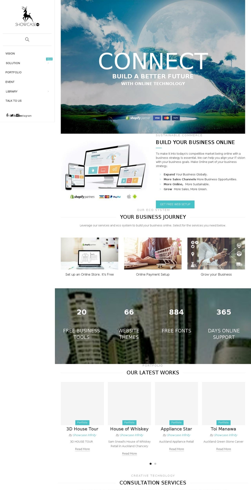 theme-upload-2-2 Shopify theme site example showcaseinfinity.com