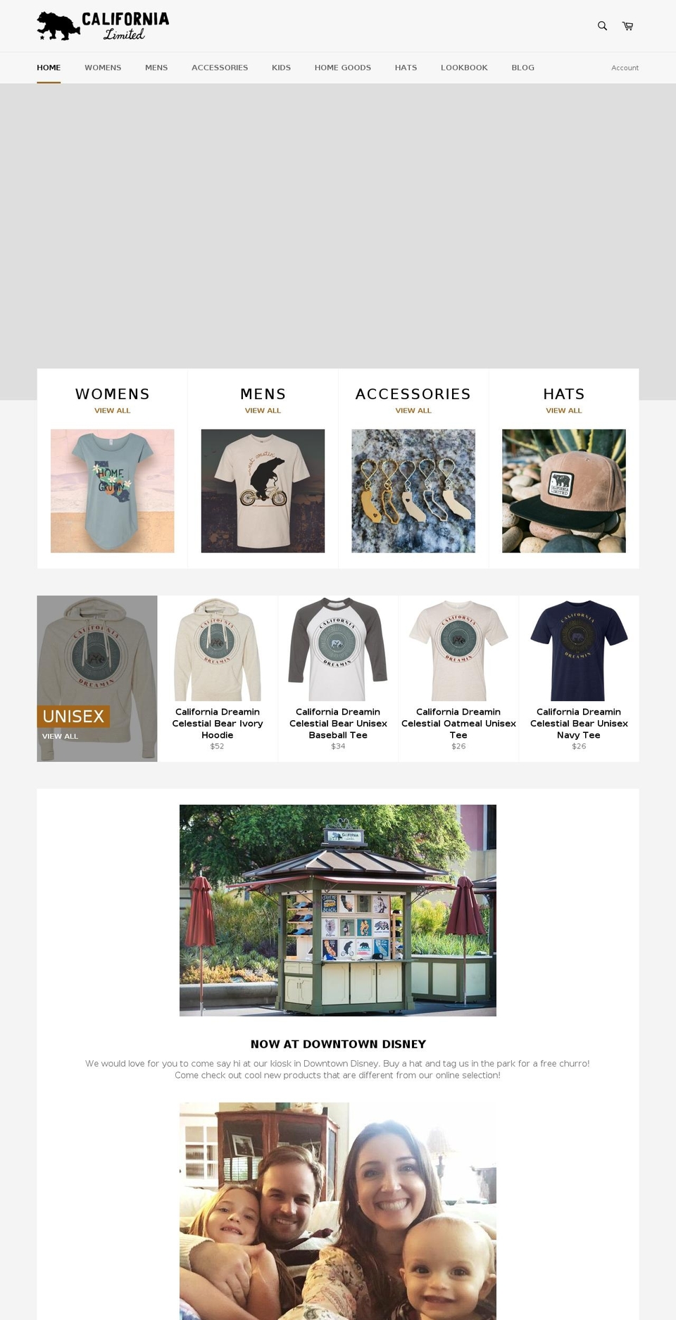 showmeyourcalifornia.com — Shopify storefront screenshot