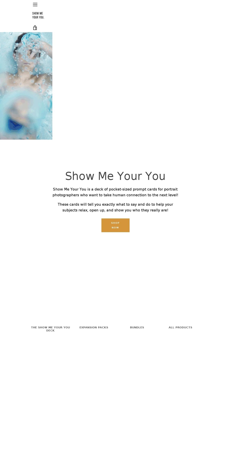 showmeyouryou.com shopify website screenshot