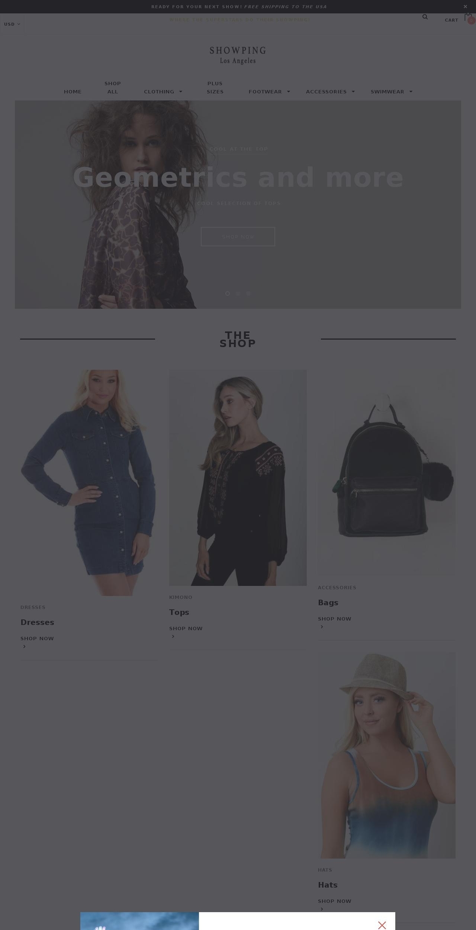 showpping.com — Shopify storefront screenshot