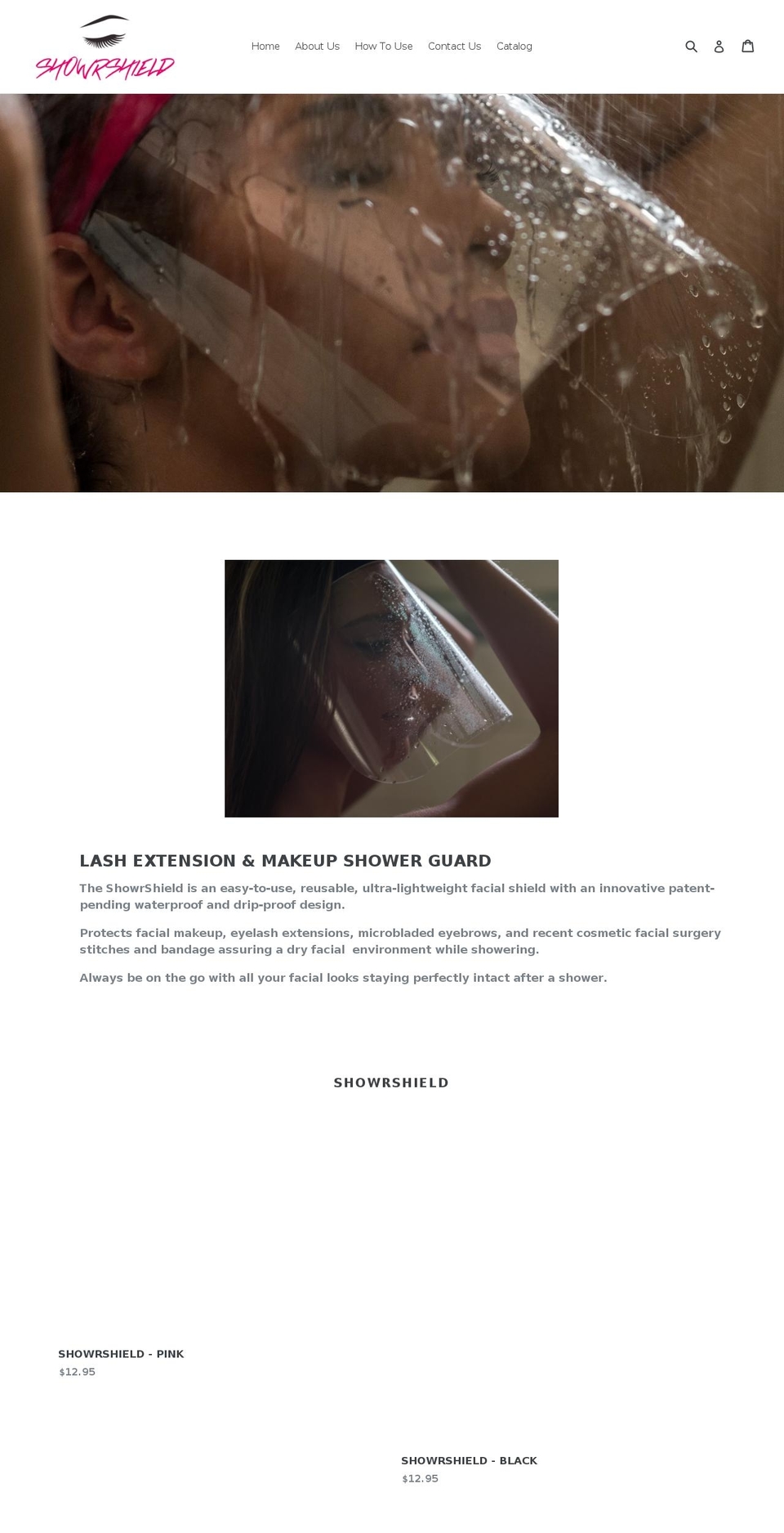 showrshield.com — Shopify storefront screenshot