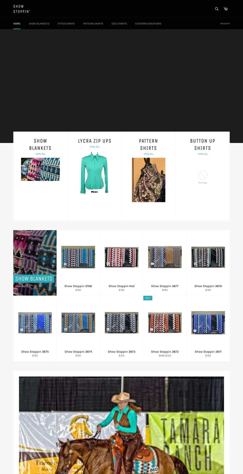 showstoppin.com — Shopify storefront screenshot
