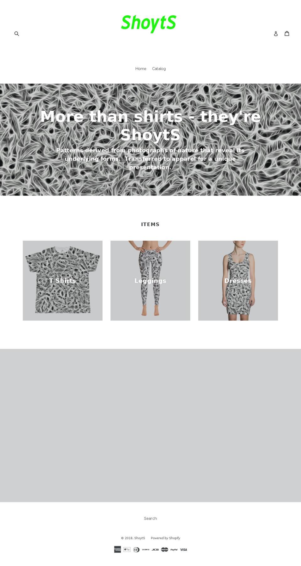 shoyts.com — Shopify storefront screenshot