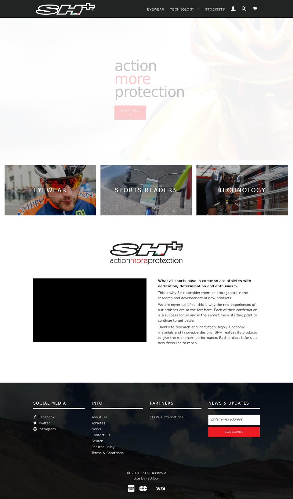 shpluscycling.com shopify website screenshot