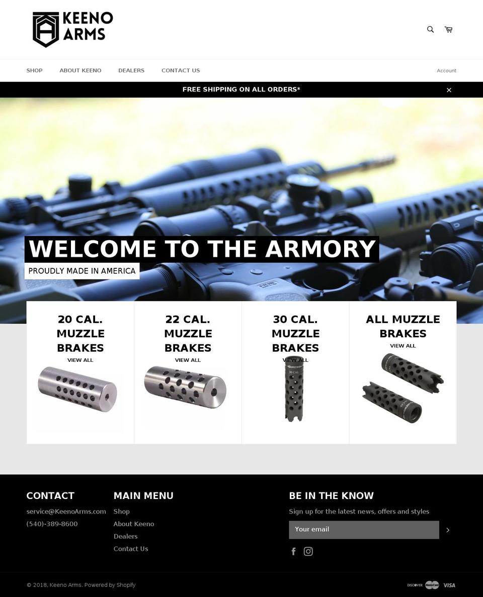 shrewdmuzzlebrakes.com — Shopify storefront screenshot