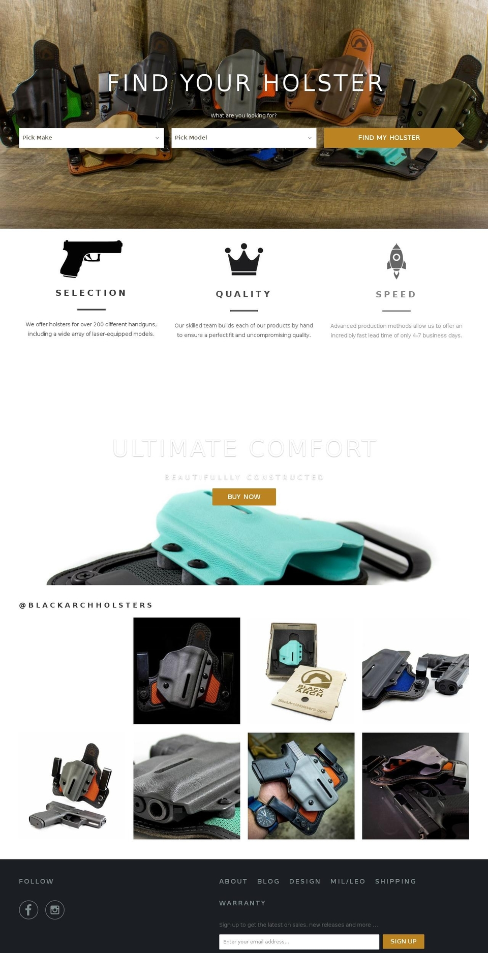 shtfgear.com shopify website screenshot