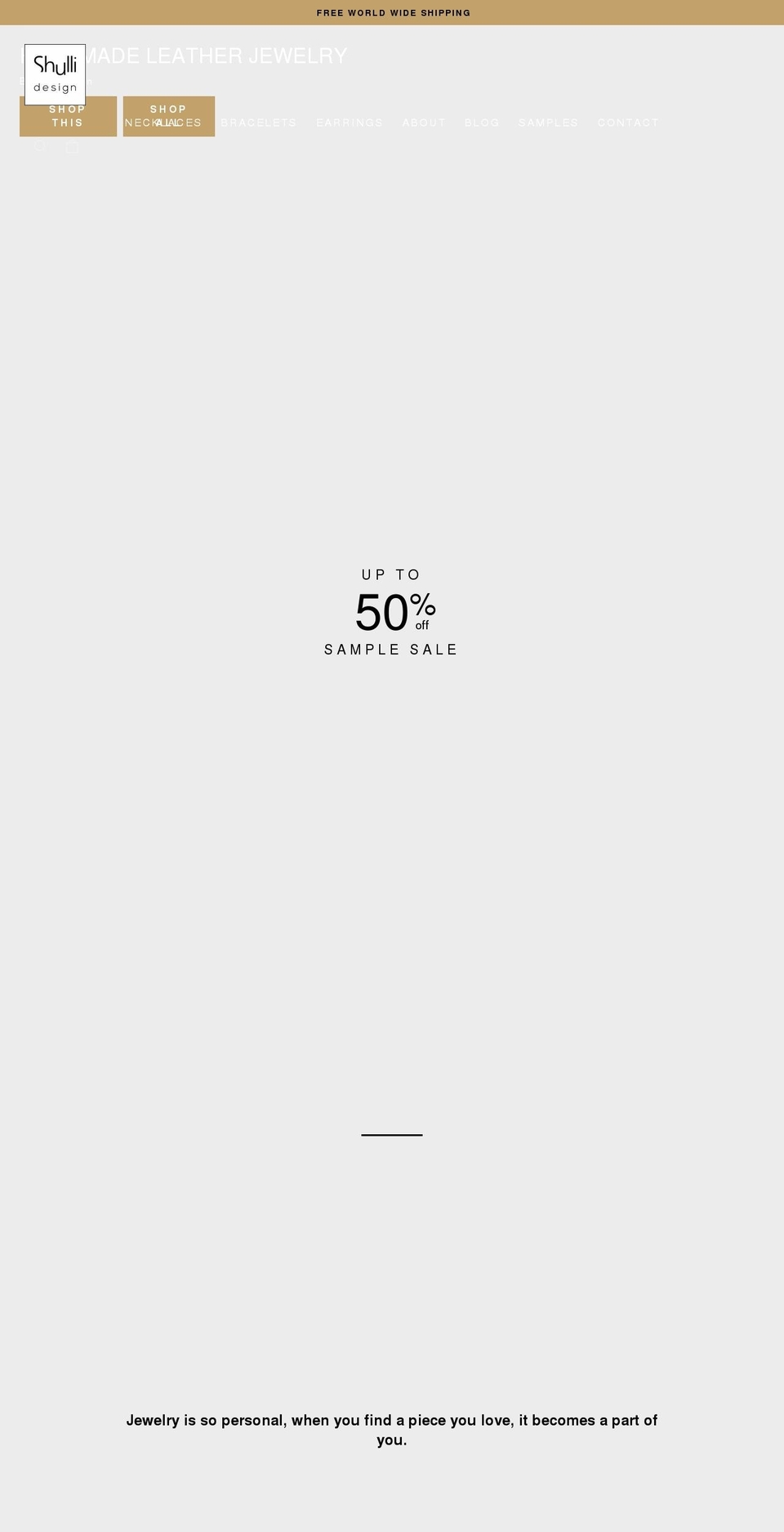 shullidesign.com shopify website screenshot