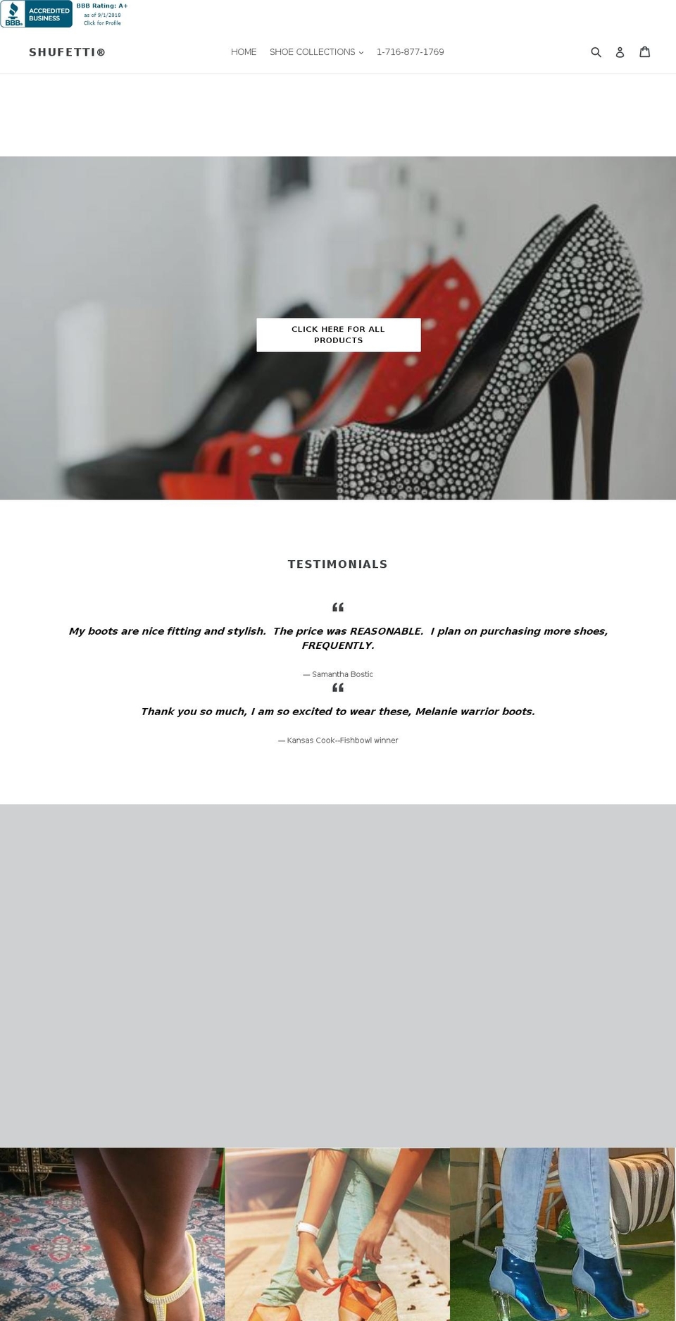 shutography.com — Shopify storefront screenshot