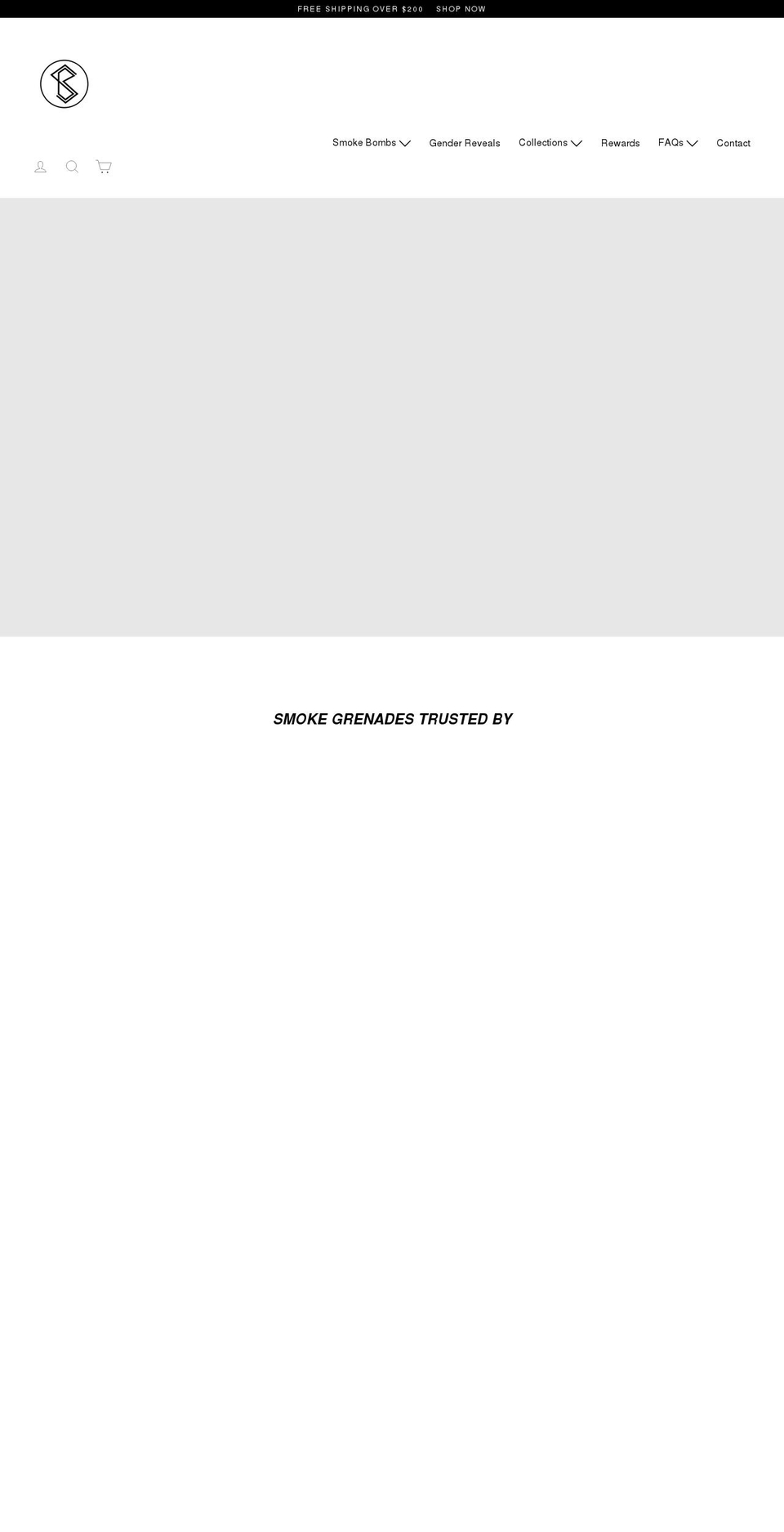 shutterbombs.com — Shopify storefront screenshot
