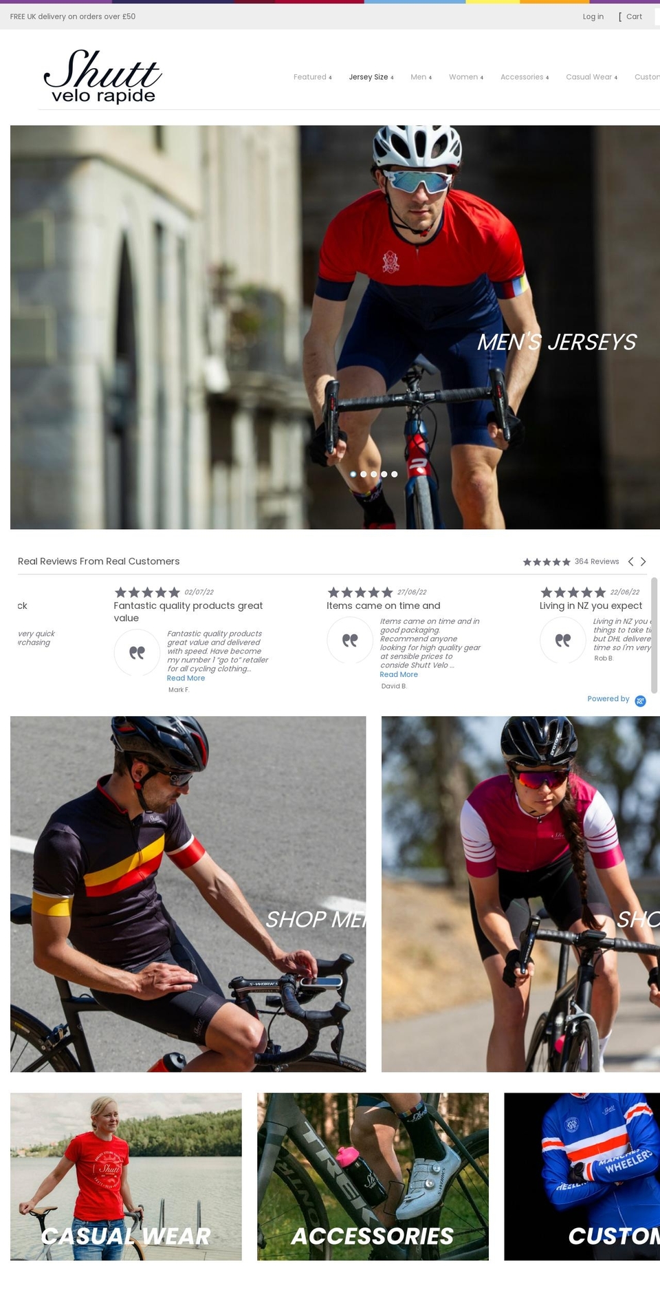 shuttvelo.com — Shopify storefront screenshot