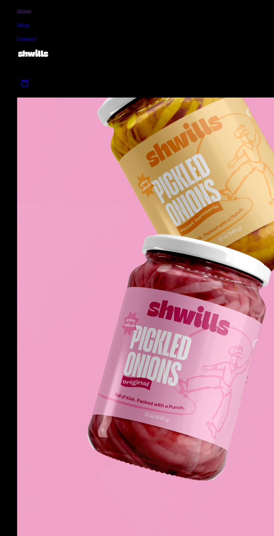 shwills.com shopify website screenshot