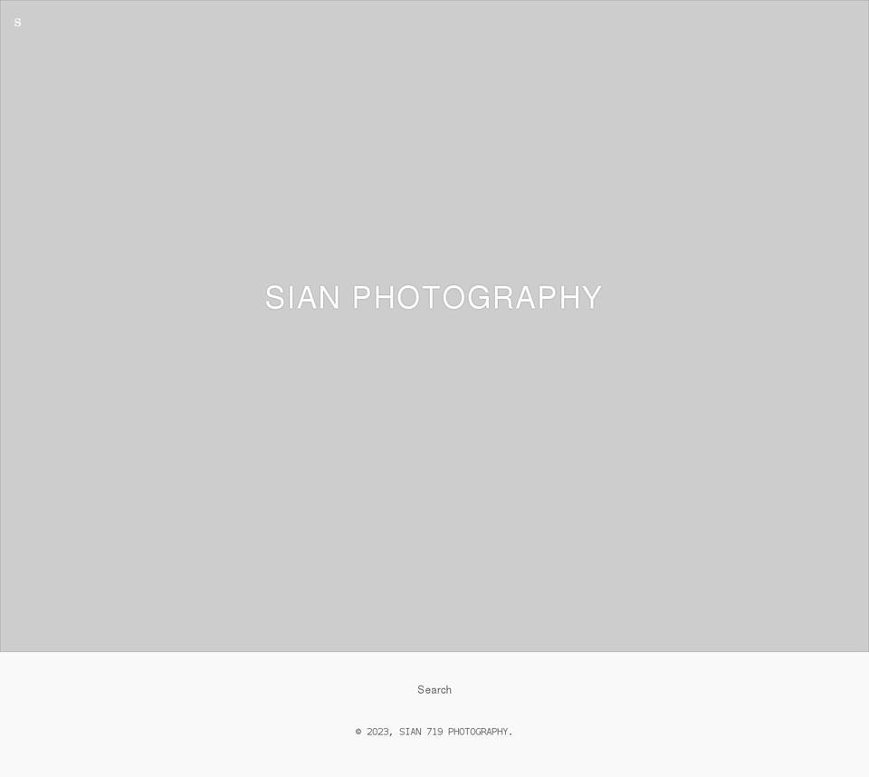 sian719.com shopify website screenshot