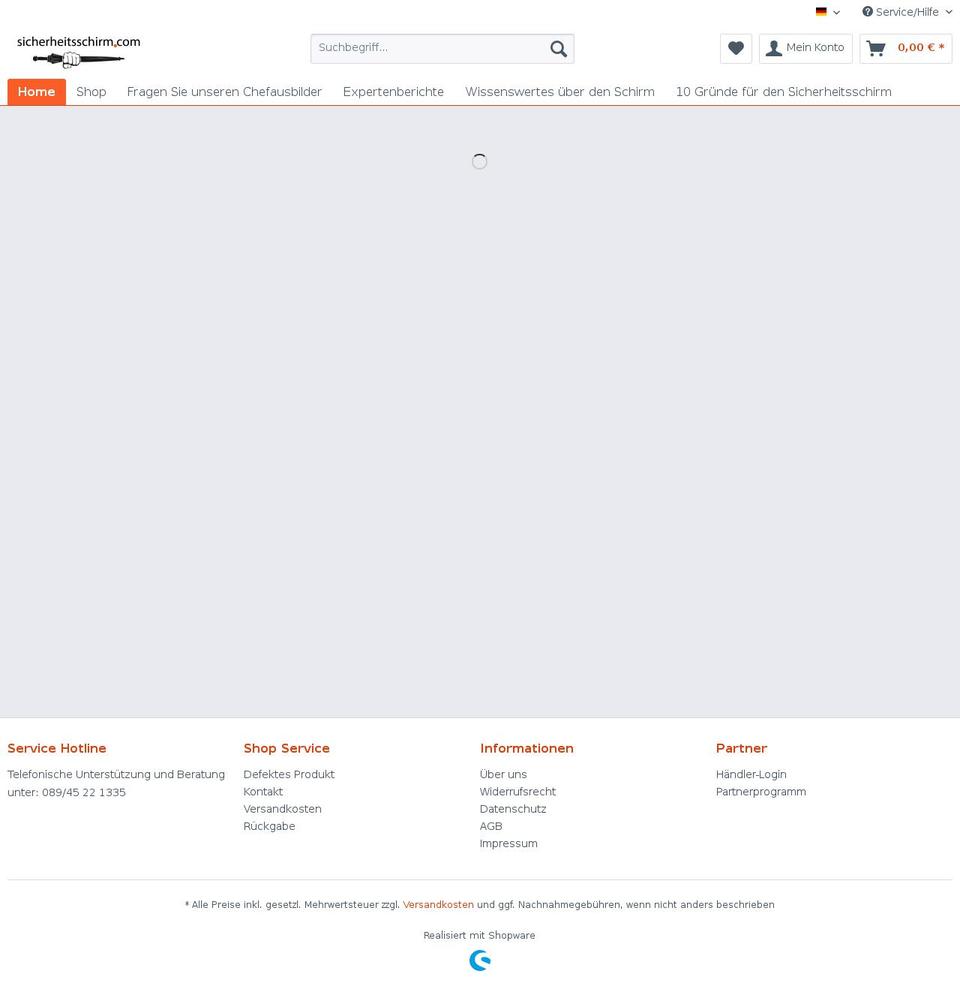 Copy of Symmetry 21.11.2017 Shopify theme site example sicherheitsschirm.com