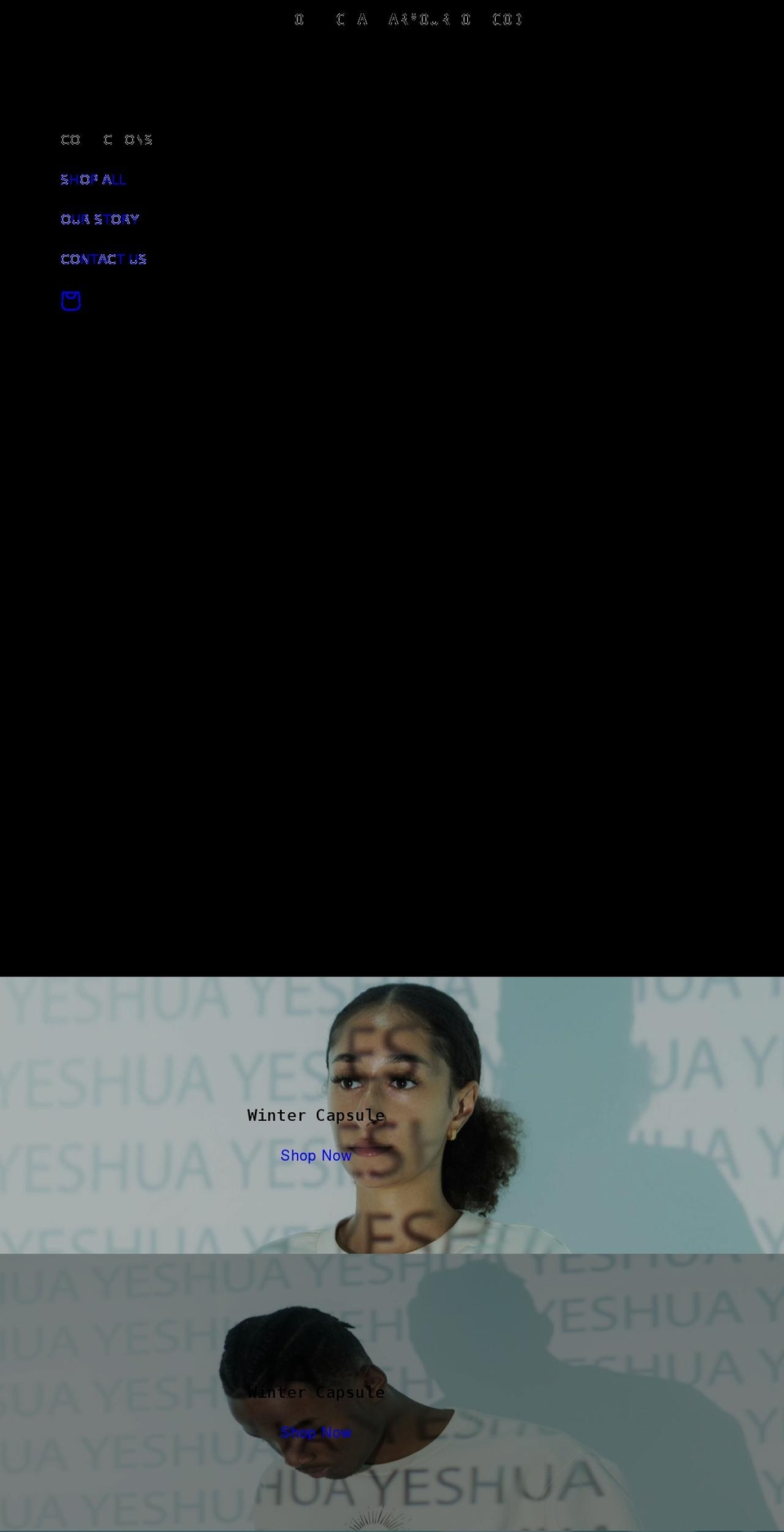 sickofsin.com shopify website screenshot