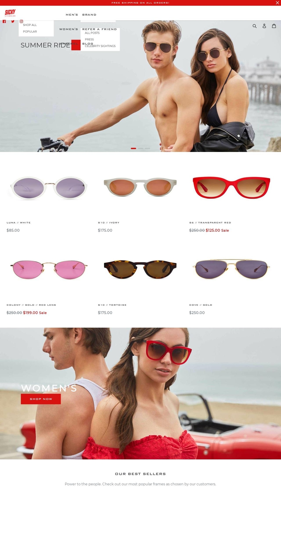 ONYX-custom--PROD Shopify theme site example sickysworld.com