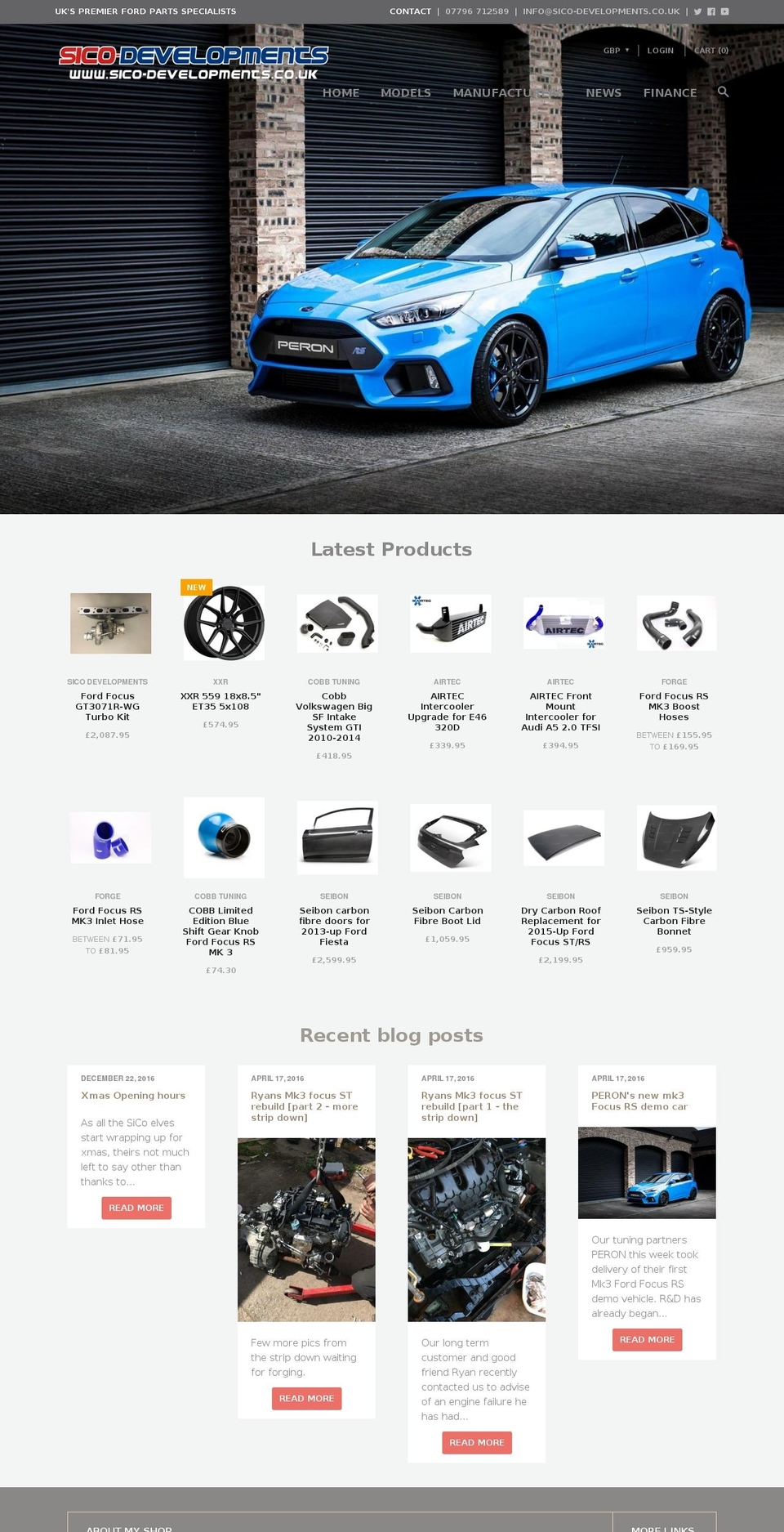 sicodevelopments.com shopify website screenshot