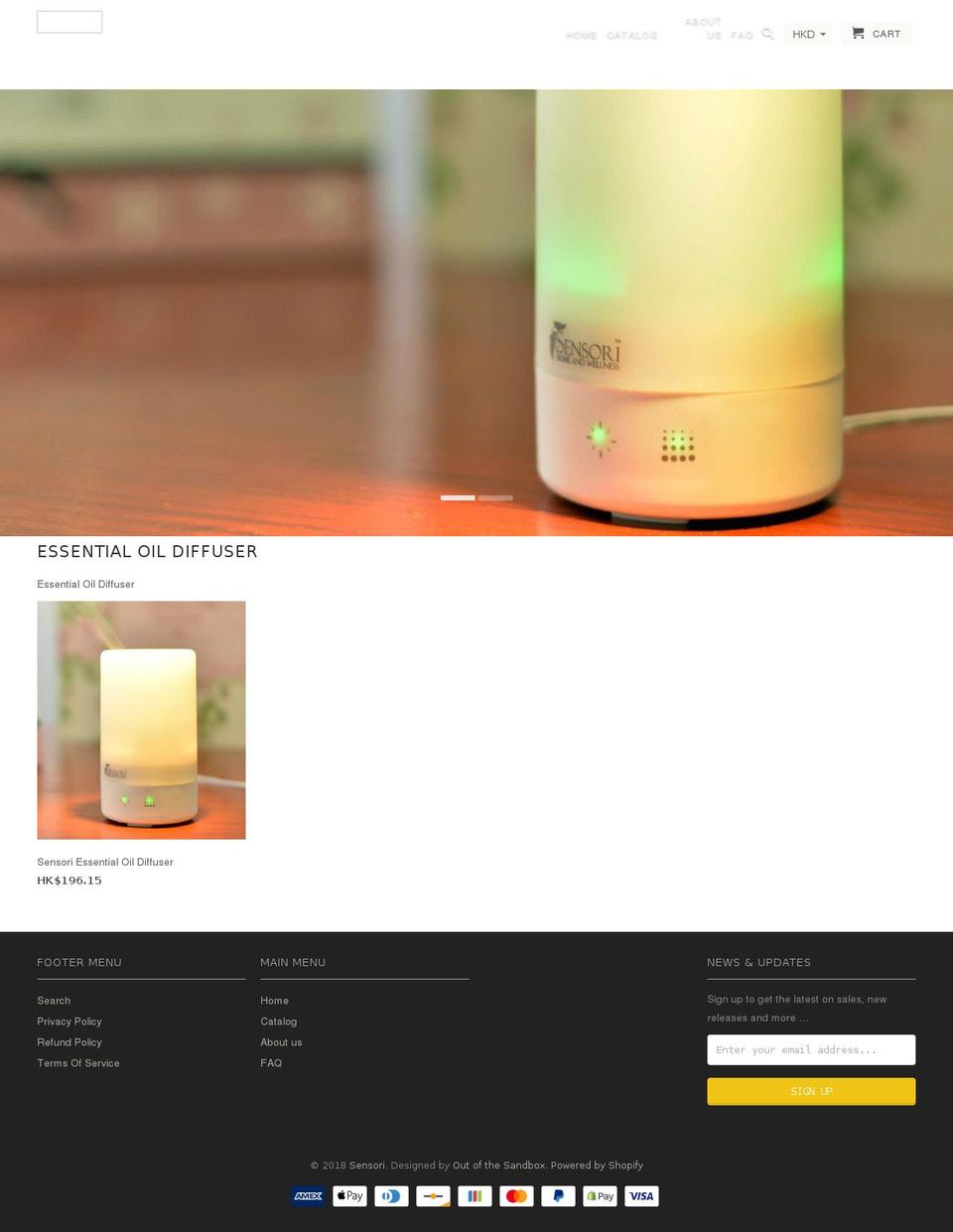 sicuzo.com — Shopify storefront screenshot