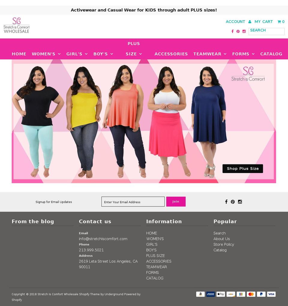 Fashion Shopify theme site example sicwholesale.com