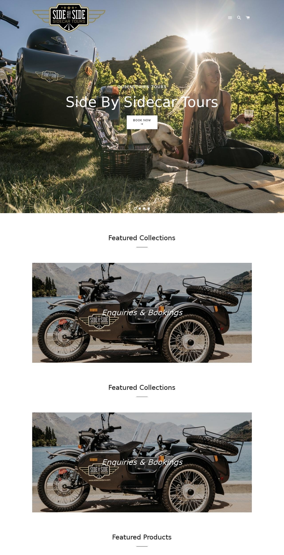 sidebysidenz.com — Shopify storefront screenshot
