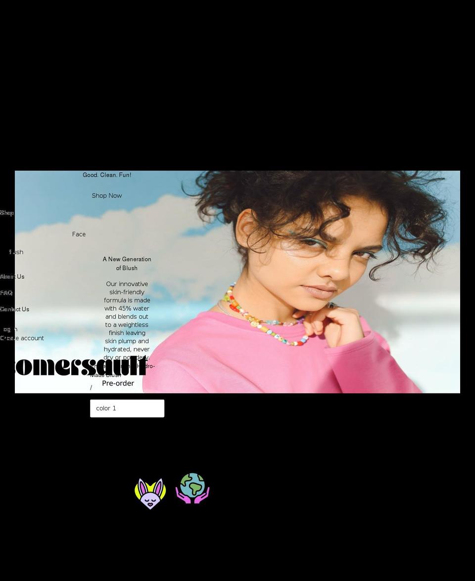 sideeyebeauty.com shopify website screenshot