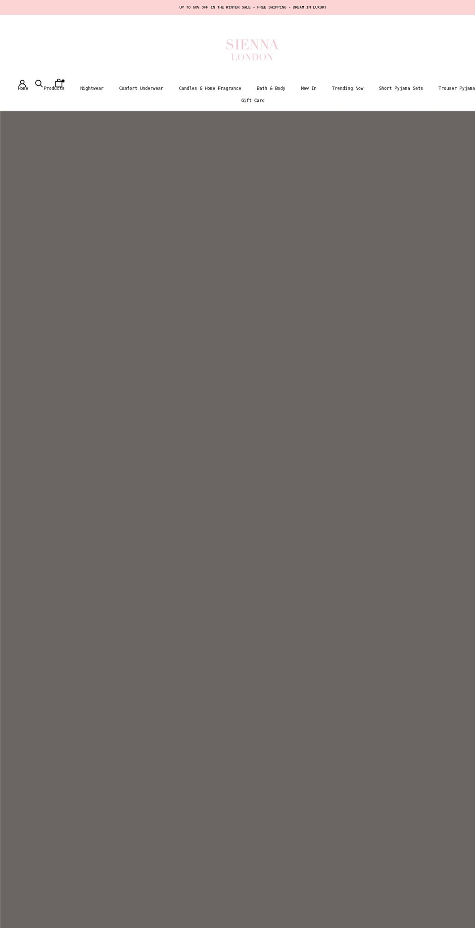 sienna-london.com shopify website screenshot