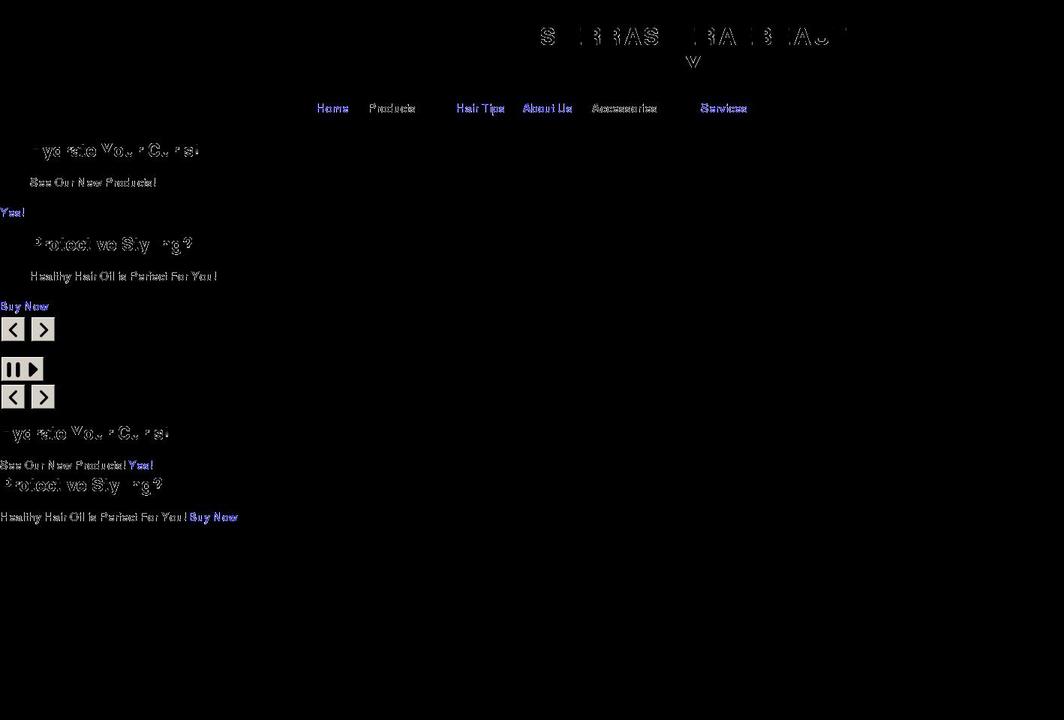 sierrasheraebeauty.com shopify website screenshot