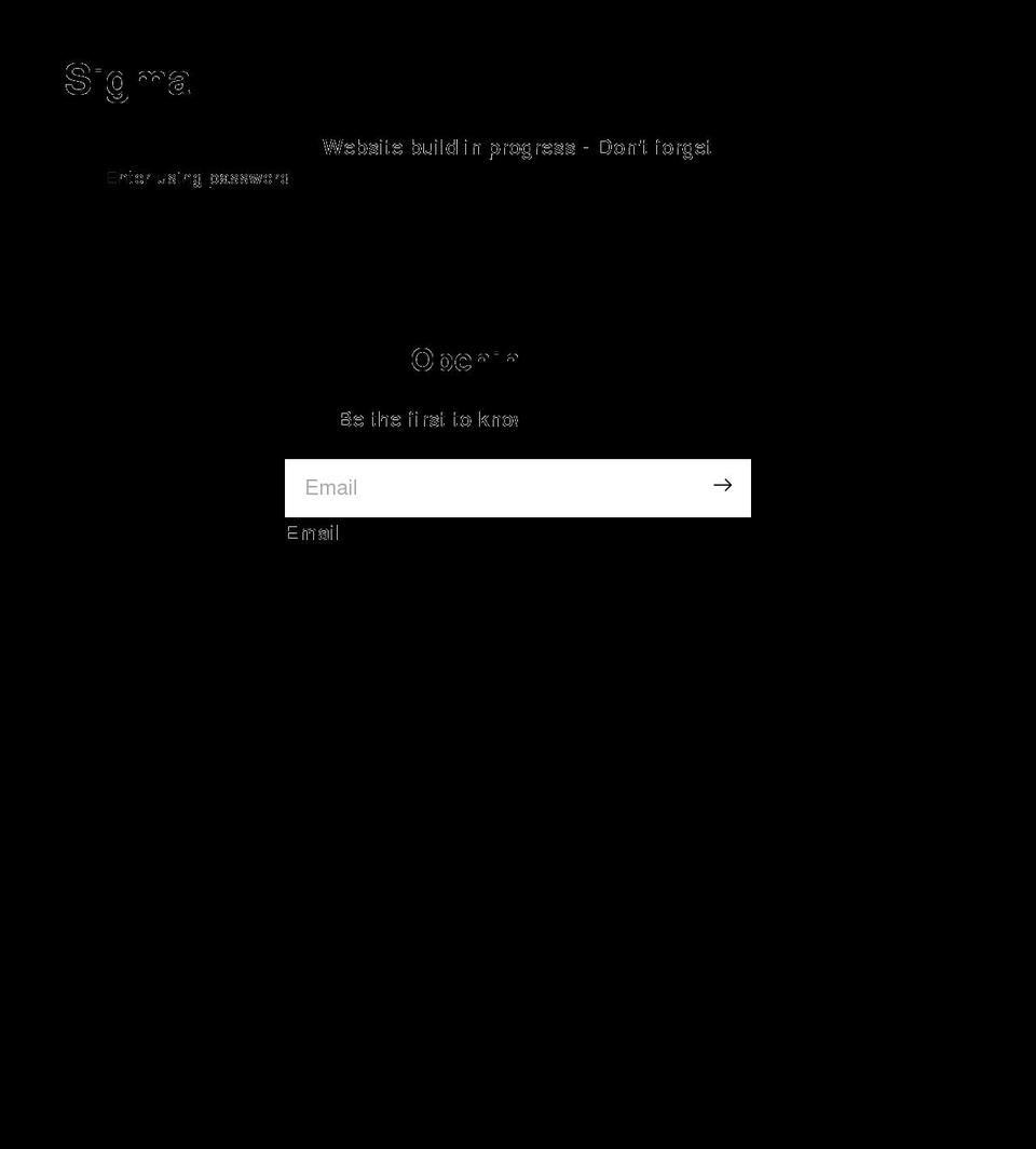 sigmacy.com shopify website screenshot