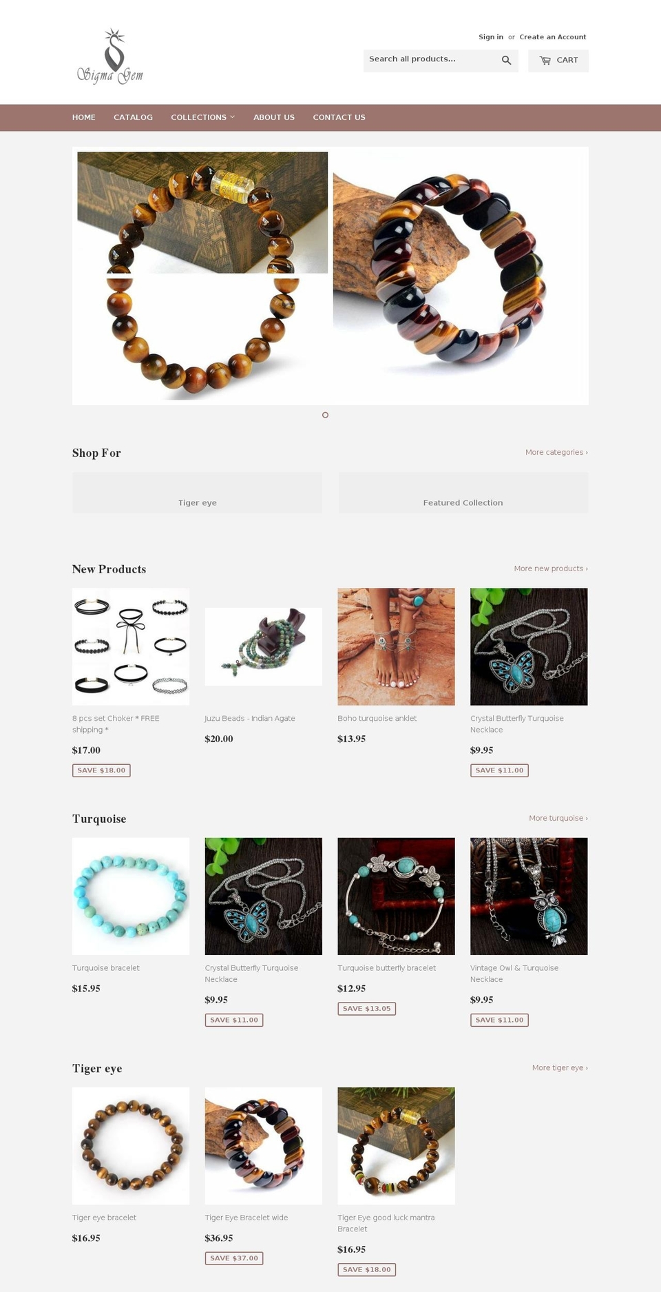 sigmagem.com shopify website screenshot