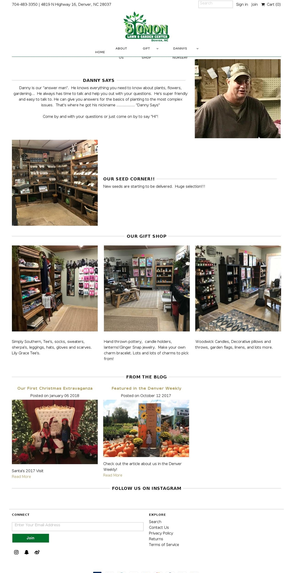sigmonllc.com — Shopify storefront screenshot