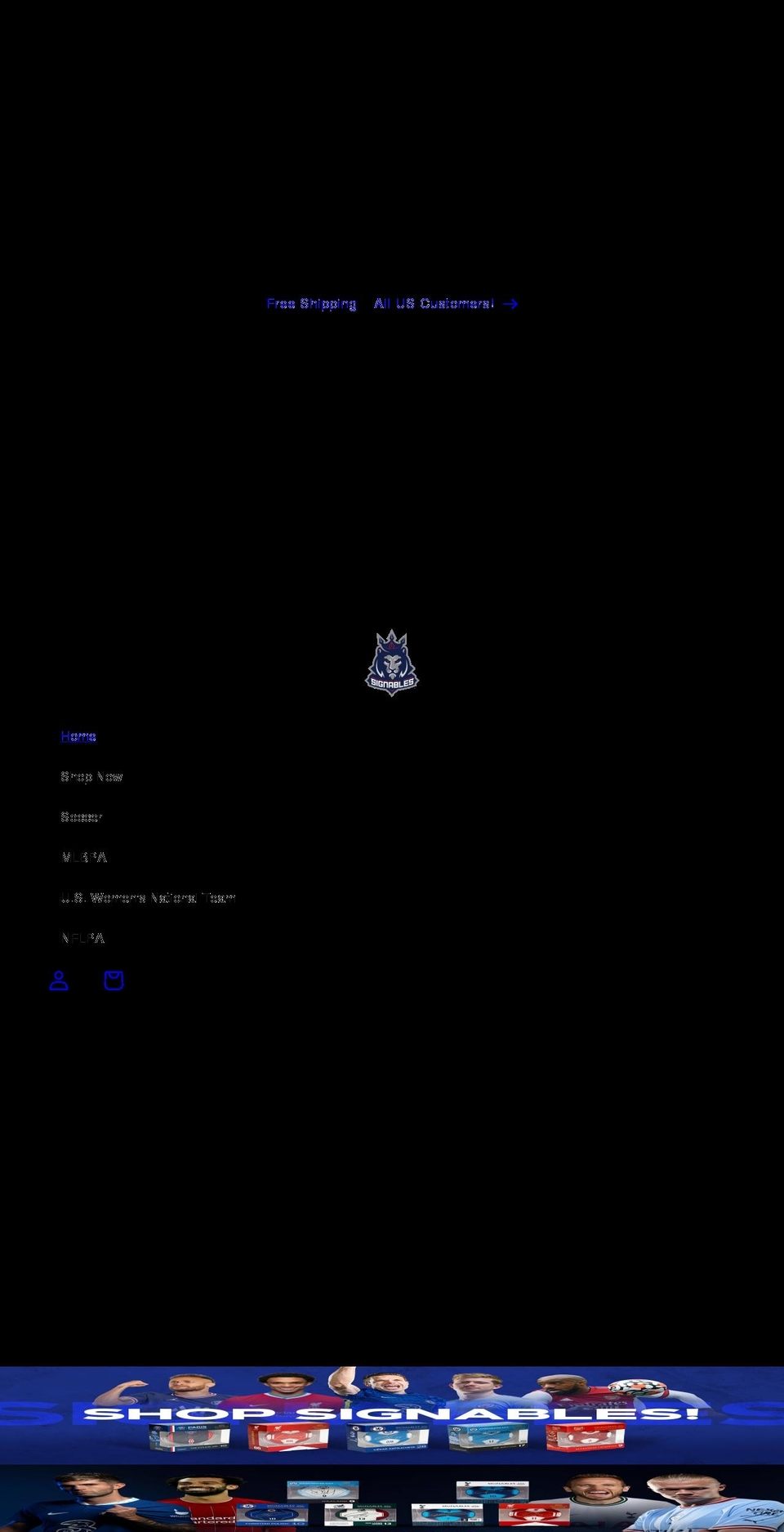 signables.com shopify website screenshot