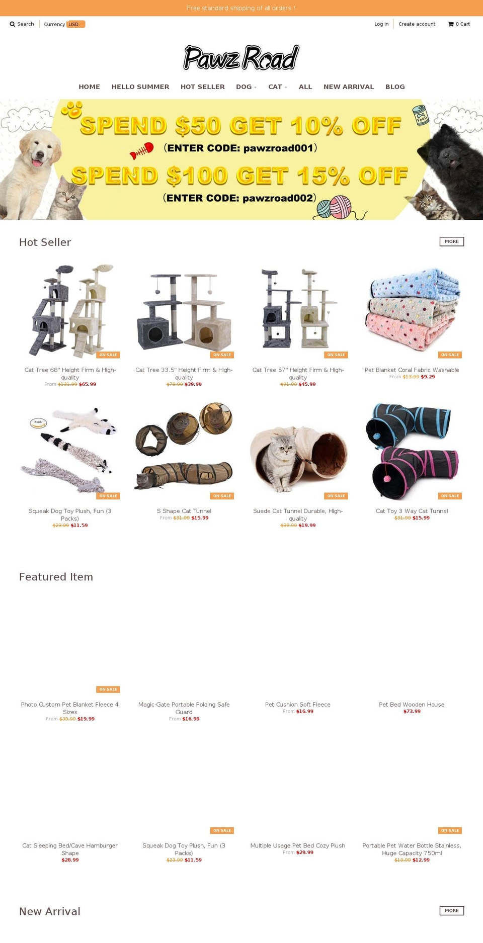 signalthree.com — Shopify storefront screenshot