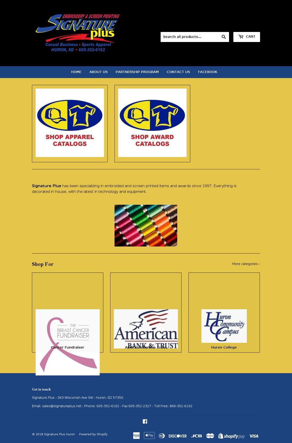 signatureplus.net shopify website screenshot