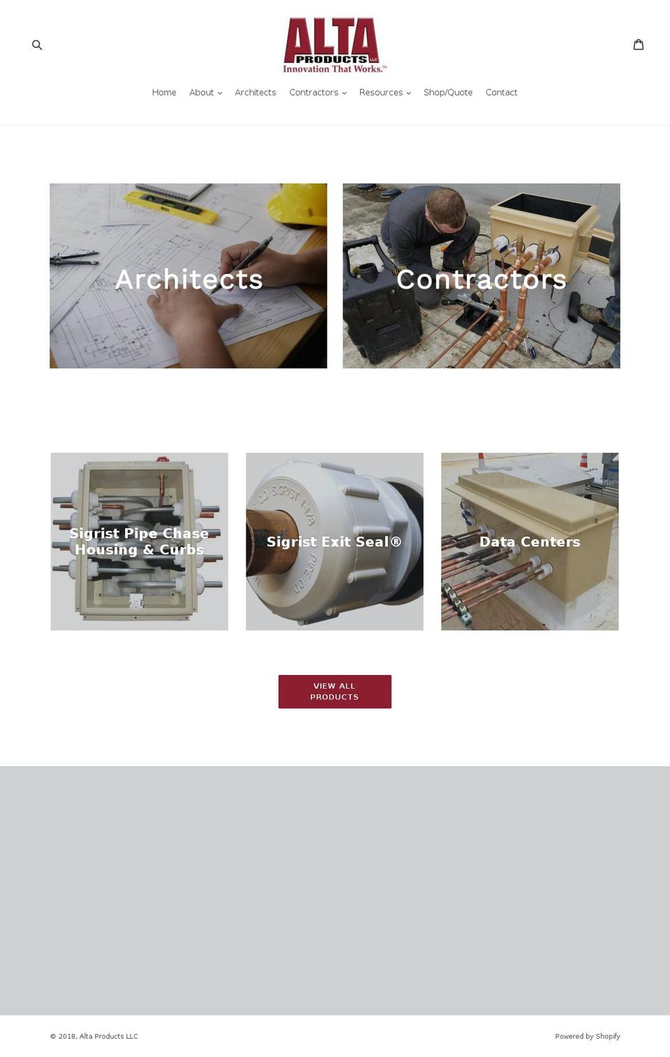 sigristexitseals.com — Shopify storefront screenshot