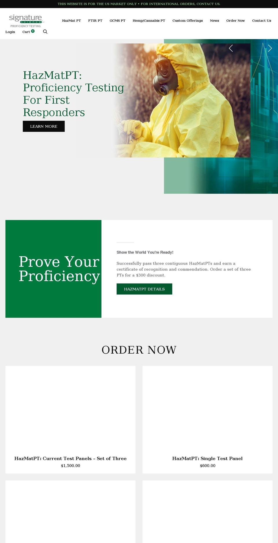 sigscipt.com shopify website screenshot
