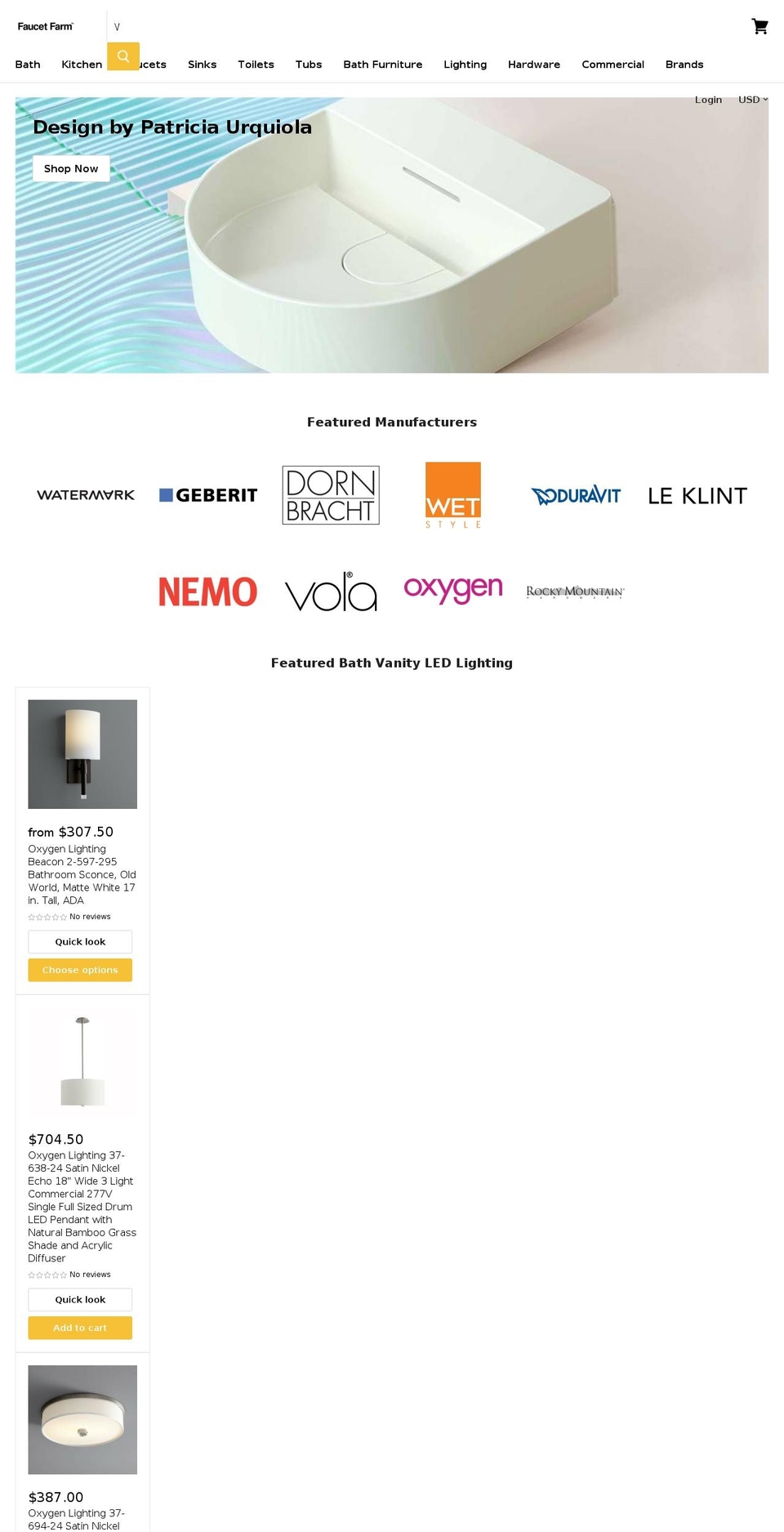 Faucet Farm Shopify theme site example sigsupply.com