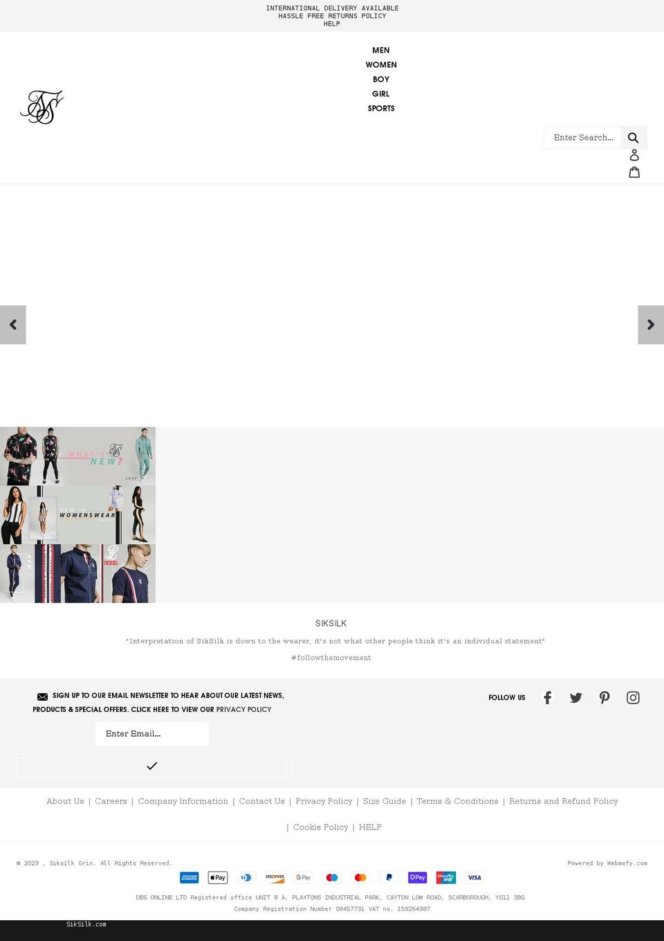 Prod Webmefy Theme Shopify theme site example siksilkinfluencers.com