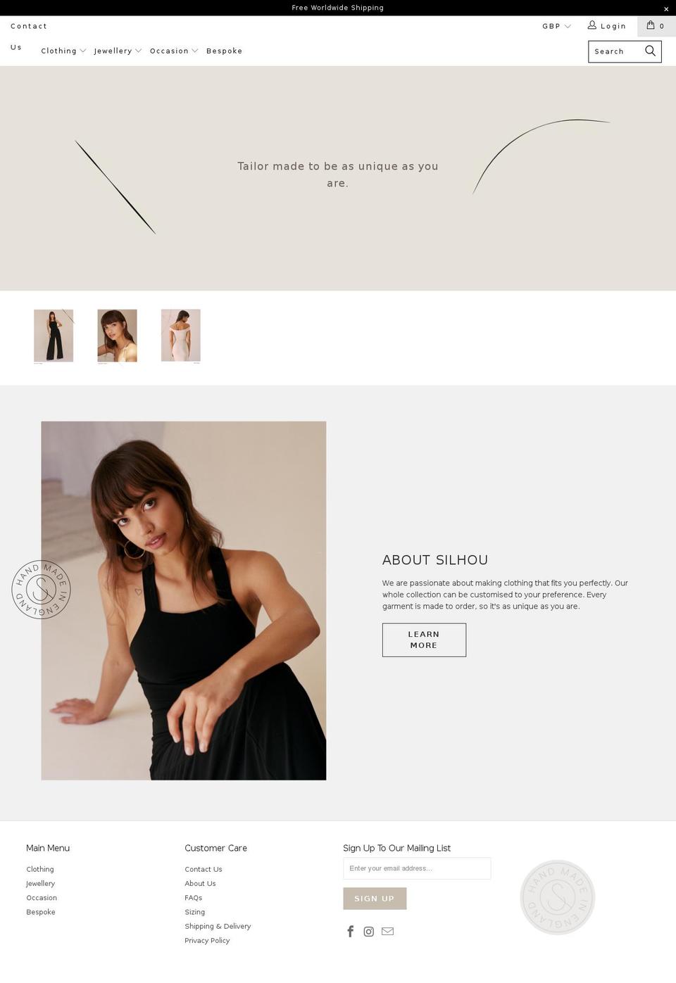 theme-export-boom-boom-the-label-myshopify-com Shopify theme site example silhou.com