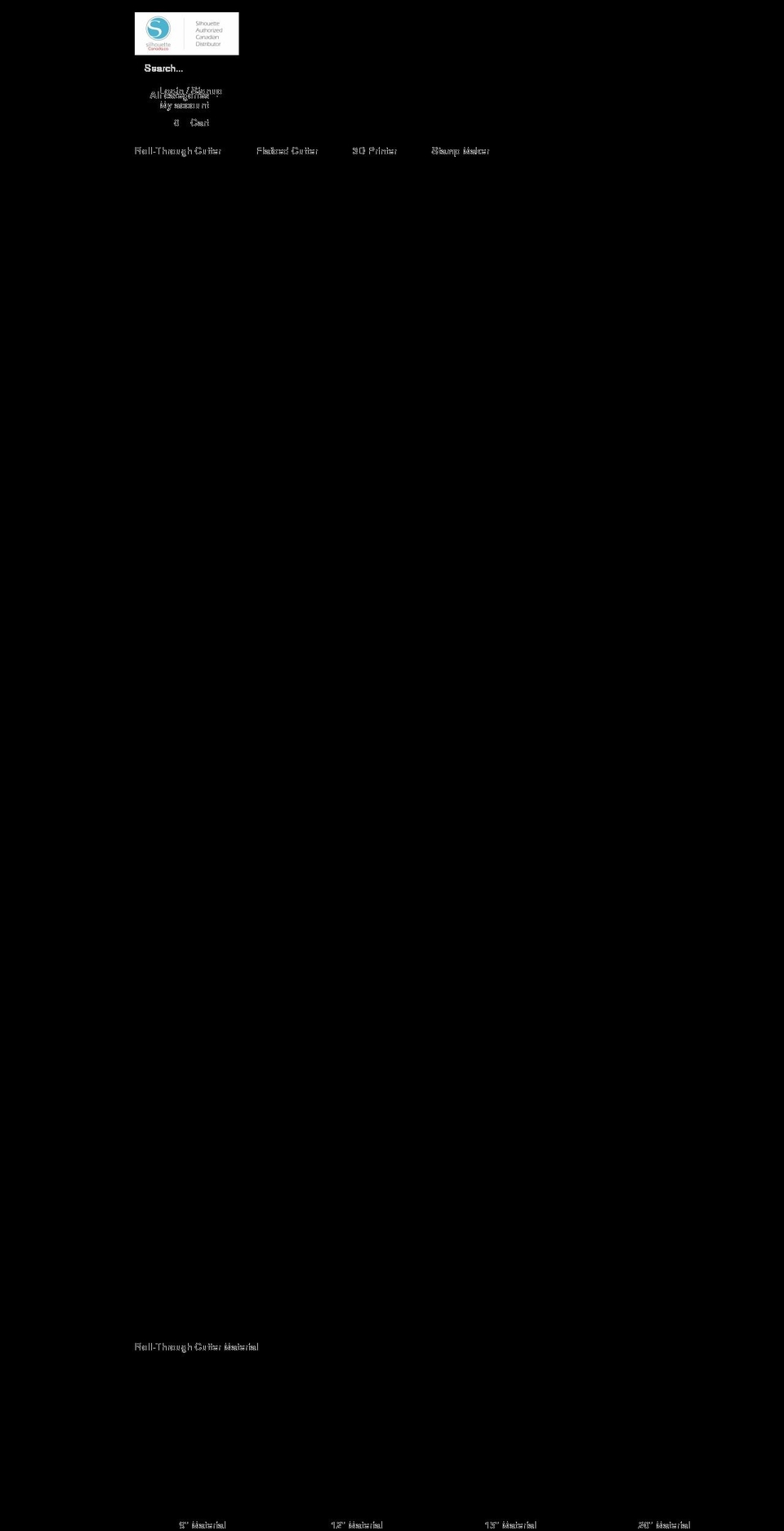silhouettecanada.ca shopify website screenshot