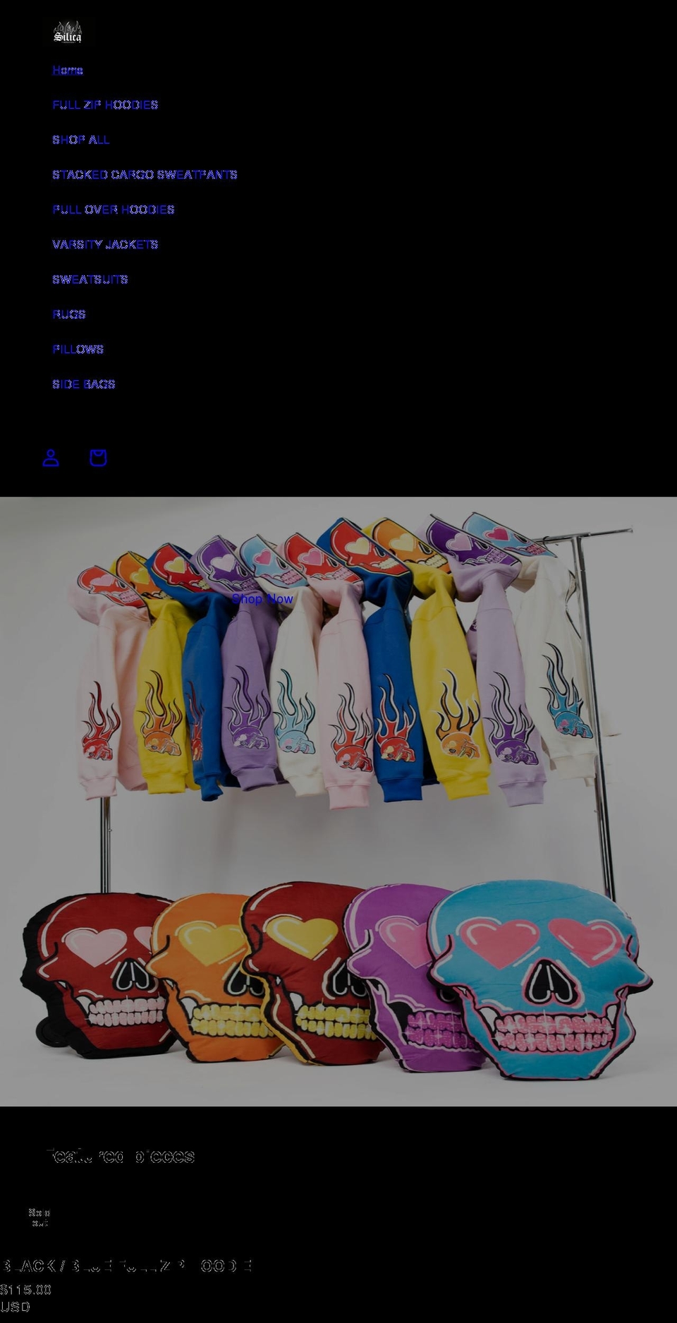 silicacollective.com shopify website screenshot